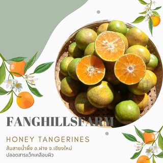 ราคาส้มสายน้ำผึ้ง ส้มลาย 8 กิโลกรัม/4 กิโลกรัม ส้มนอกฤดู ปลอดสารแว็กซ์​ รับประกันคุณภาพ​ ส้มอำเภอฝาง