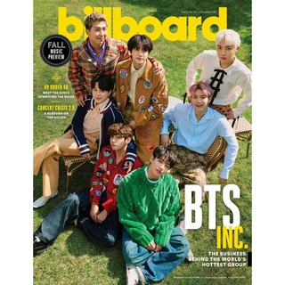 ✅พร้อมส่ง [BTS] นิตยสาร billboard ฉบับเดือนสิงหาคม หน้าปก BTS