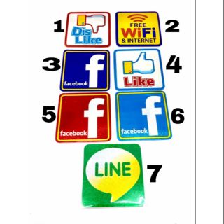 สติ๊กเกอร์ แต่งเงาๆ  Facebook, Line, Wifi