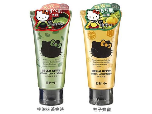 มี 2สูตร​ Rosette HelloKitty Face Wash 120g​ โฟมล้าง​หน้า​จากญี่ปุ่​น