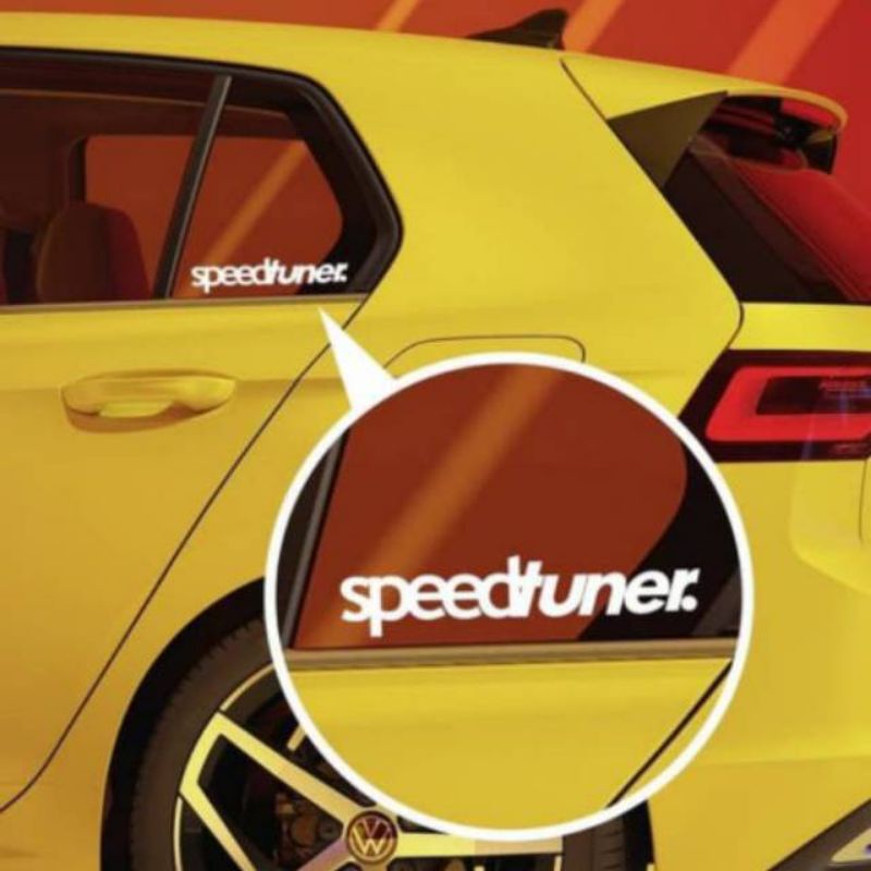 สติ๊กเกอร์ตัด Speedtuner สติ๊กเกอร์ติดรถ