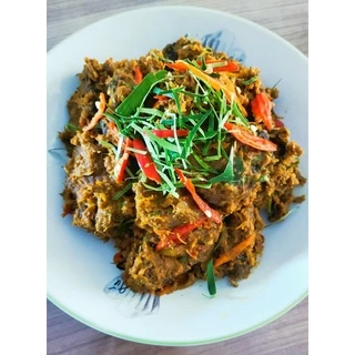 พริกแกงใต้สูตรคุณยาย-พัทลุง 500 กรัม (พริกแกงเผ็ด1 กระปุก,พริกแกงส้ม 1 กระปุก)