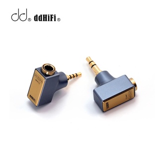 Dd ddHiFi All New DJ44B DJ44C Mark II อะแดปเตอร์หูฟัง ตัวเมีย 4.4 มม. เป็นตัวผู้ 2.5 มม. 3.5 มม. สําหรับเครื่องขยายเสียง DAP DAC ของคุณ