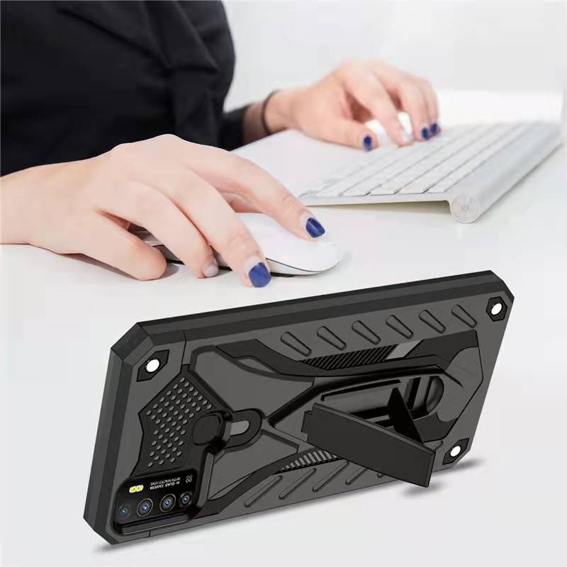 เคสหุ่นยนต์ ตั้งได้ Case Vivo Y03 Y03T Y18 Y28S Y17s Y36 Y27S Y27 5G Y21 Y21T T1X Y33S Y33T Y11 Y12 Y15 Y17 เคสกันกระแทก - รูปที่ 6