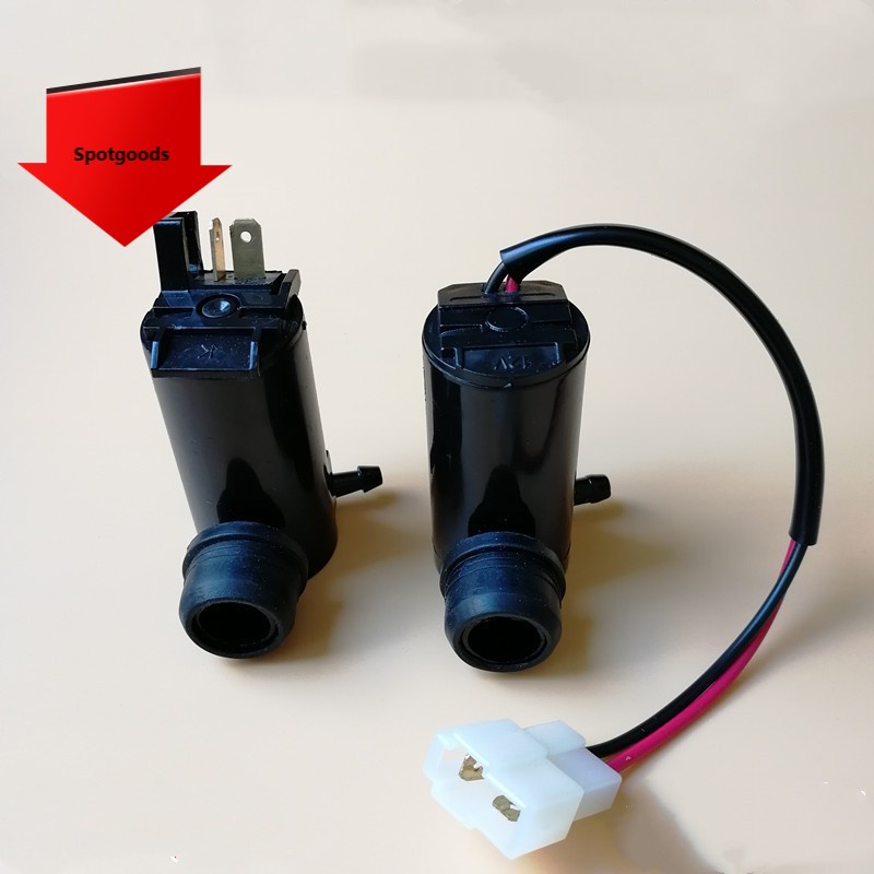 มอเตอร์ปั๊มเครื่องซักผ้าปัดน้ําฝนกระจกรถยนต์สากล 12V (สินค้าเฉพาะจุด)