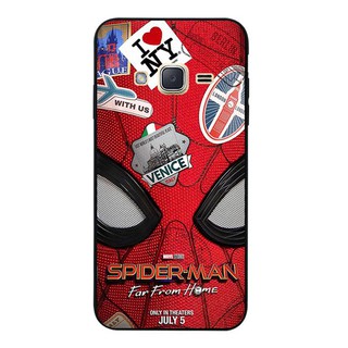 เคสโทรศัพท์ซิลิโคนแบบนุ่ม samsung galaxy a 3 a 5 a 7 a 8 j 1 ace j 2 j 3 j 5 j 7 2015 2016 july spiderman สีดํา