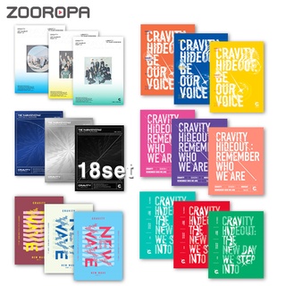 [ZOOROPA] CRAVITY NEW WAVE IN OUR COSMOS LIBERTY (18 Albums Set)