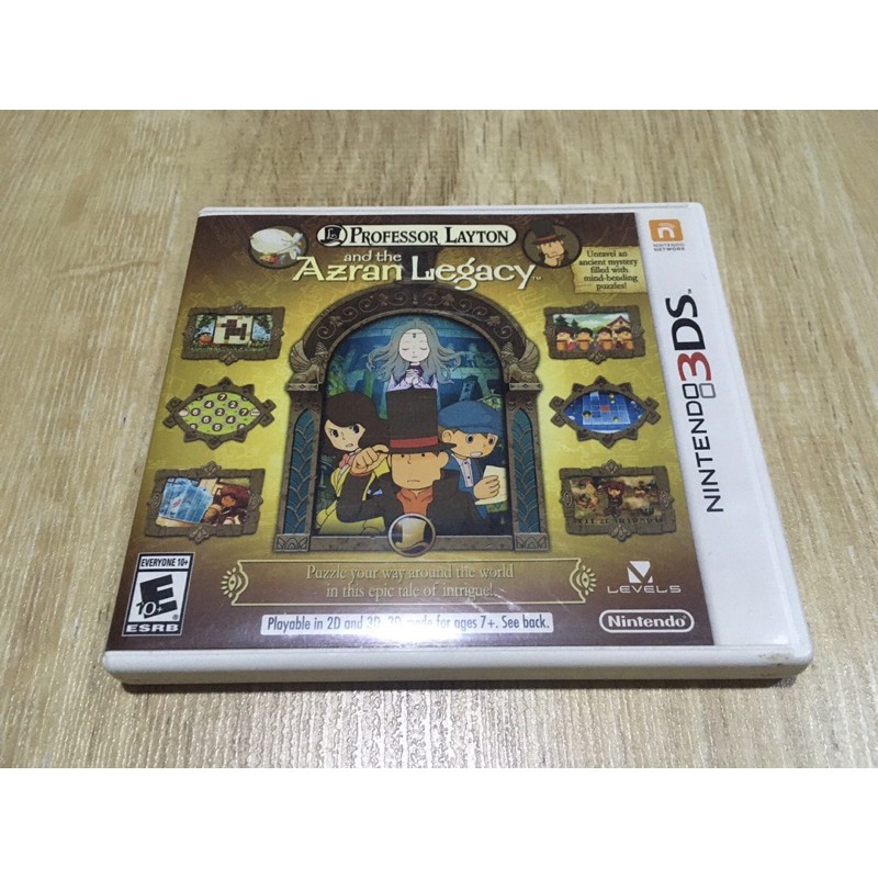 แผ่นเกมส์ 3ds Professor layton and the azran legacy