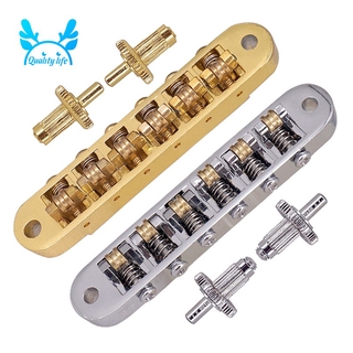 Gold Tune-O-Matic Electric Roller Saddle Bridge Lp Electric Guitar Bridge From Korea