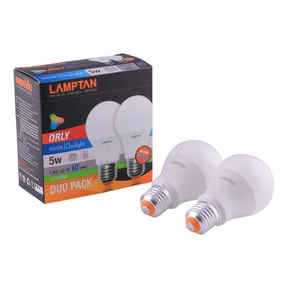 หลอดไฟ LED LAMPTAN A60 ORLY 5W สีขาว P.2 หลอดไฟภายในบ้านเอนกประสงค์