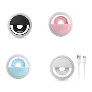 XJ-01 Selfie Smart Led Ring Light For Smartphone ไฟเซลฟี่สำหรับสมาร์ทโฟน (แบบชาร์จไฟ)