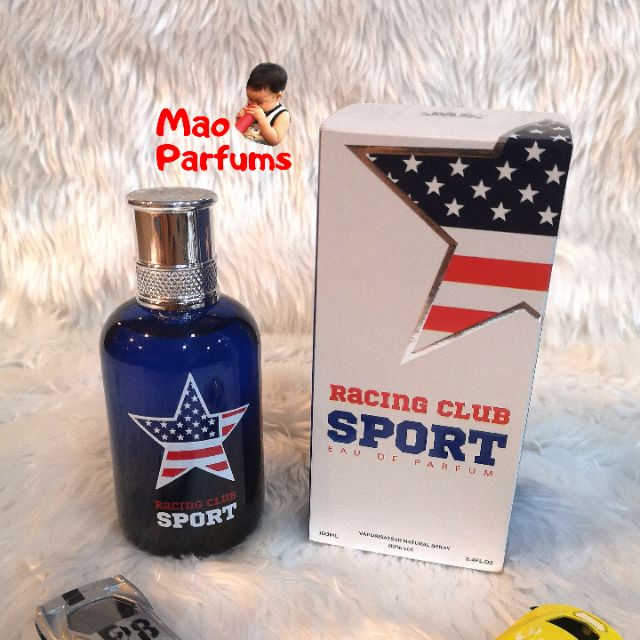 น้ำหอมผู้ชาย Racing Club Sport ขนาด 100ml | Shopee Thailand