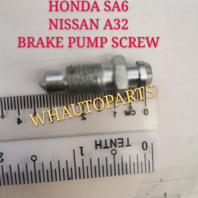 ปั๊มเบรก SCREW/BUANG ANGIN HONDA SA6/NISSAN A32 คุณภาพดี