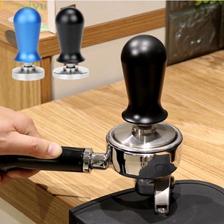 Calibrated Coffee Tamper 49 / 51 / 53 / 58 มม. ฐานสแตนเลสสําหรับใช้ในการทํากาแฟ