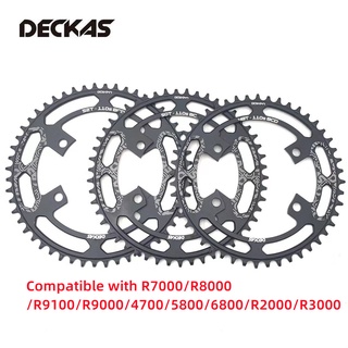 Deckas 110s 110BCD จานหน้าจักรยาน กว้าง แคบ 36T-52T สําหรับ shimano R7000 R8000 R9100 R9000 4700 5800 6800 R2000 R3000