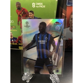 2020-21 Topps Finest UEFA Champions League Soccer Cards Club Brugge RC