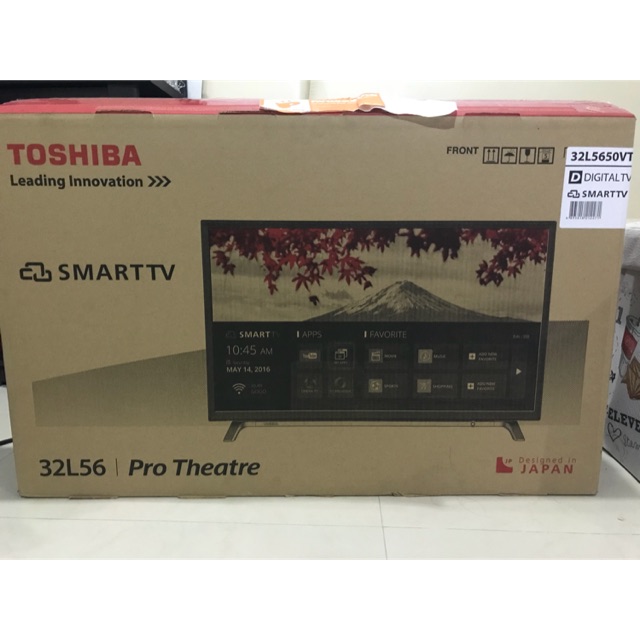 TOSHIBA LED SMART TV 32”