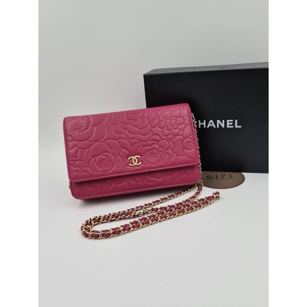 Chanel WOC pink Camellia