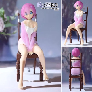 Figure ฟิกเกอร์ โมเดล จาก Re Zero Starting Life in Another World รี ซีโร่ รีเซทชีวิต ฝ่าวิกฤตต่างโลก Ram แรม Relax Time