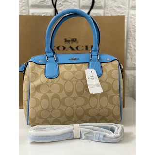 COACH MINI BENNETT SATCHEL CROSSBODY BAG SIZE 9"