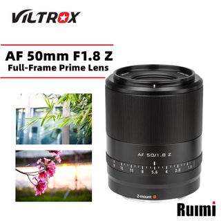 มีสินค้า Viltrox 50มม. f1.8 Auto Focus Full Frame Prime เลนส์สำหรับ Nikon Z Mount กล้อง Mirrorless Z5 Z6 Z7 z50 Z6II Z7II ZFC