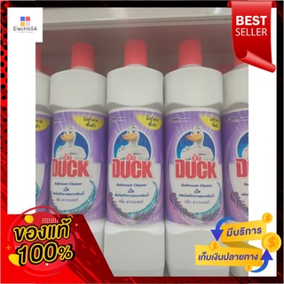 เป็ด น้ำยาล้างห้องน้ำ ลาเวนเดอร์ 900 มล. x 3 ขวดduck bathroom cleaner Lavender 900 ml. x 3 bottles