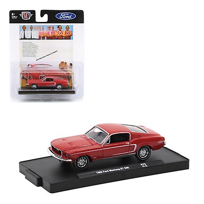 M2 Machines 1/64 Auto-Drivers Ford 1968 Ford Mustang GT 390 R75 21-16 #1