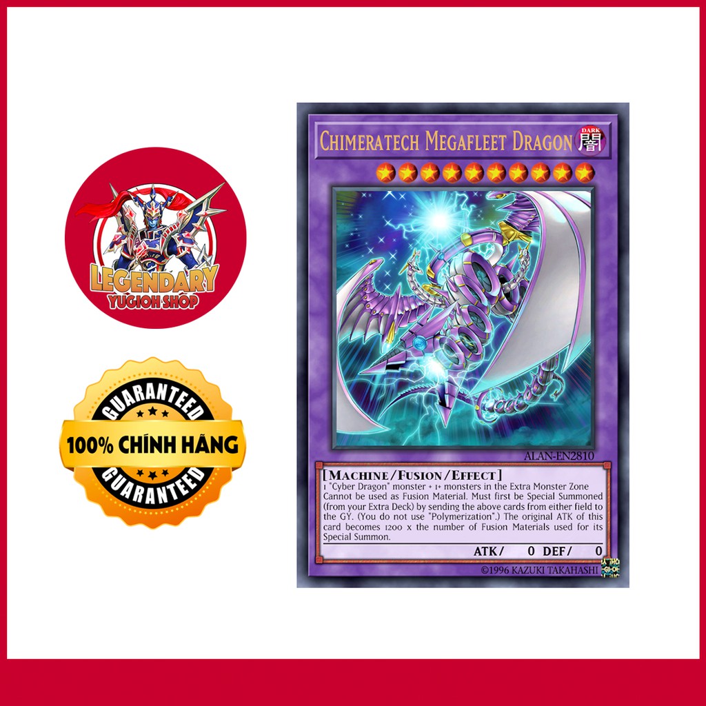 [การ์ด Yugioh ดั้งเดิม] Chimeratech Megafleet Dragon