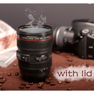 npkแก้วเก็บอุณหภูมิร้อน-เย็น ทรงเลนซ์กล้อง(Camera Lens Mug)