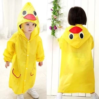 【พร้อมส่ง】เสื้อกันฝนลายการ์ตูน 2-9ขวบ 80-130cm
