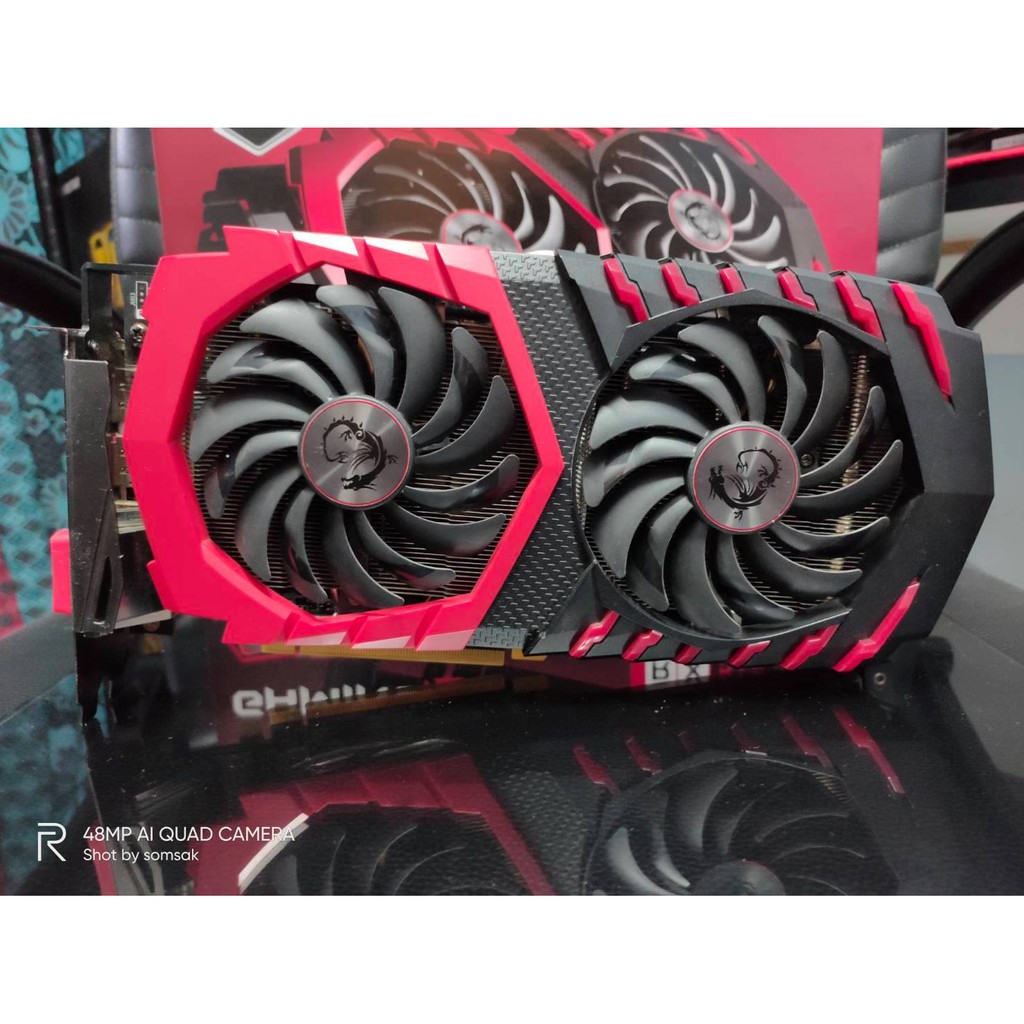 MSI RX580 GAMING X 8G 256 BIT(สินค้ามือสอง)