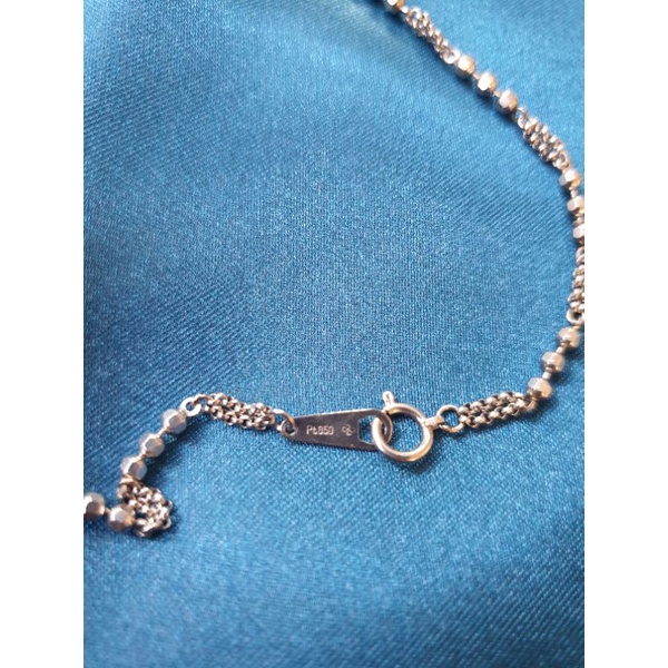 สร้อยคอทองคำขาว (แพทตินัม PT850)