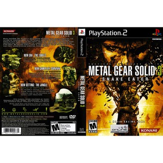 METAL GEAR SOLID 3 [PS2 US : DVD5 1 Disc]