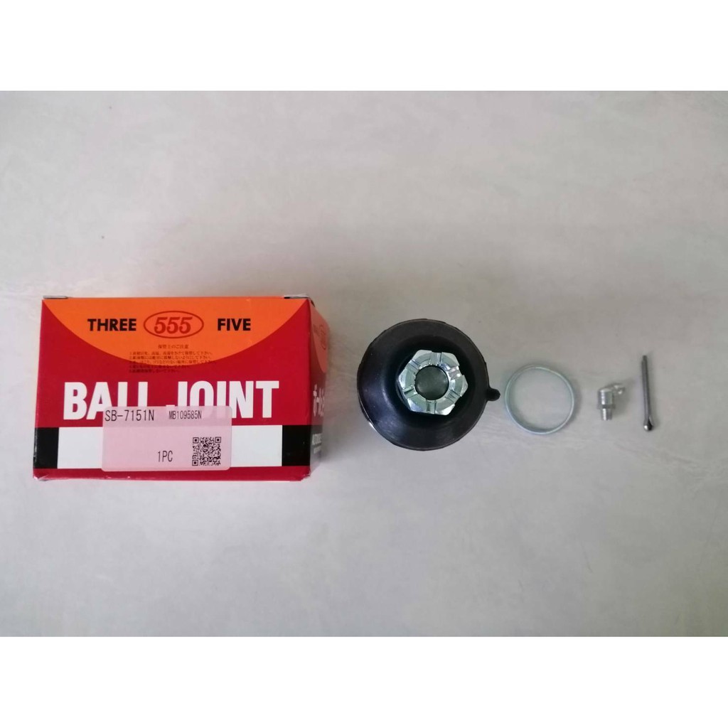 ลูกหมากบน   MITSUBISHI  L200,CYCLONE,STRADA,2500,2800,ปาเจโร่,4D56,4M40   555แท้ๆ   ราคาตัวละ390บาท