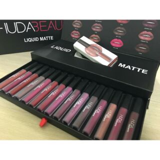 ลิปHUDA Beauty Lipquid Matte Lipstick ลิปจิ้มจุ่ม