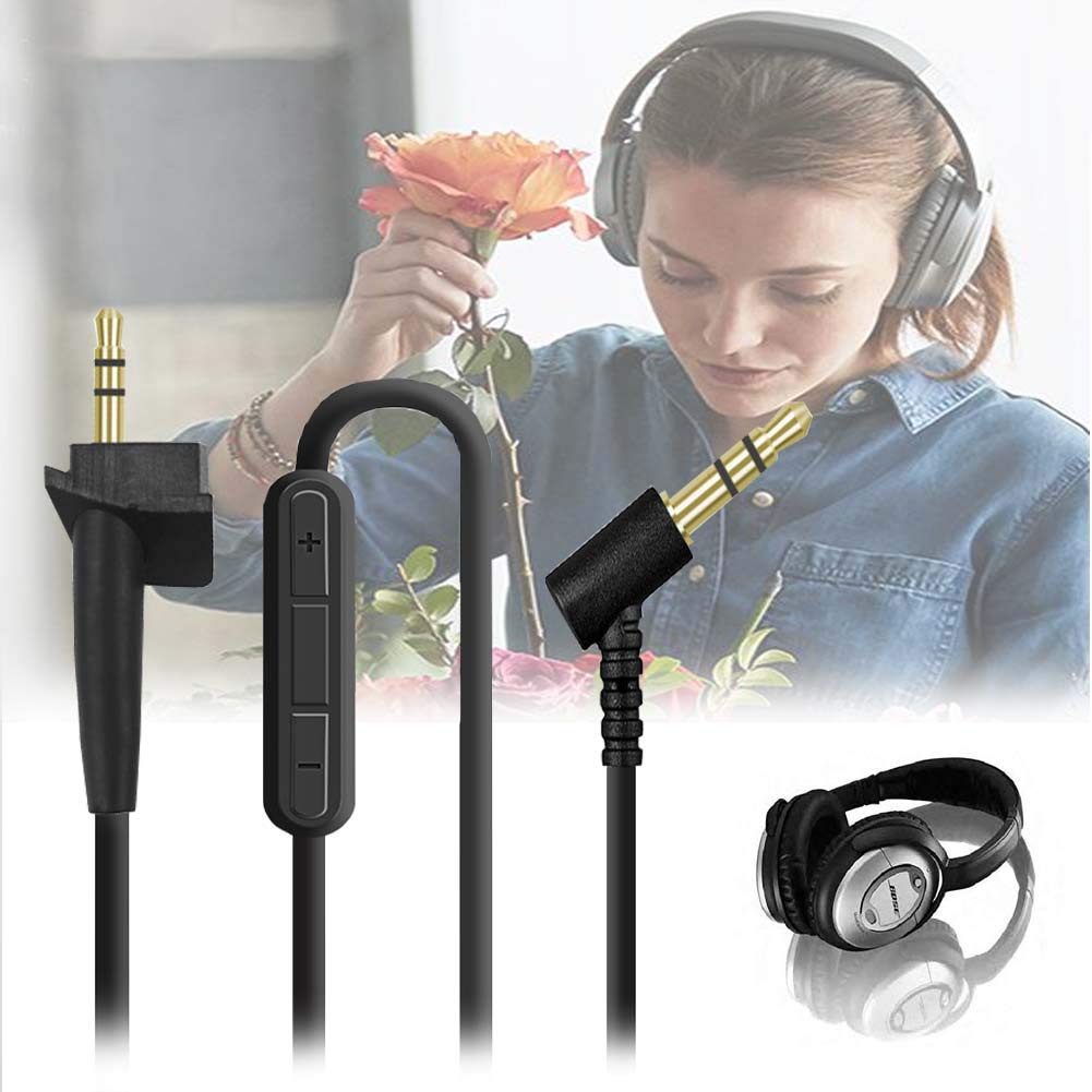 Ofc สายเคเบิลต่อขยายเสียงสเตอริโอ ยาว 1.5 เมตร แบบเปลี่ยน สําหรับหูฟัง Bose SoundLink AE2 AE2i AE2w