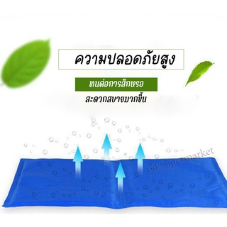 ที่นอนเจลเย็น สำหรับสัตว์เลี้ยง แผ่นทำความเย็น (Pat Cool mat) 50x60