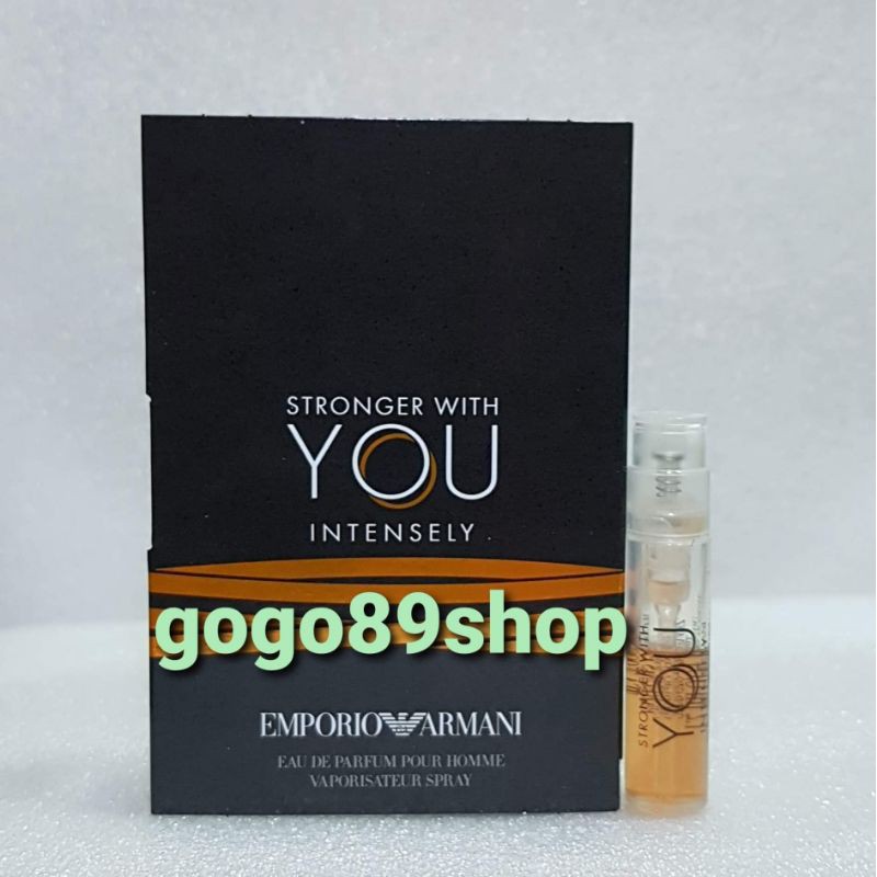 น้ำหอมแท้ Emporio Armani Stronger With You Intensely ขนาด 1.2 ml