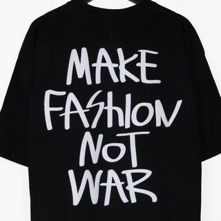 Urthe - เสื้อยืด รุ่น MAKE FASION NOT WAR S-5XL