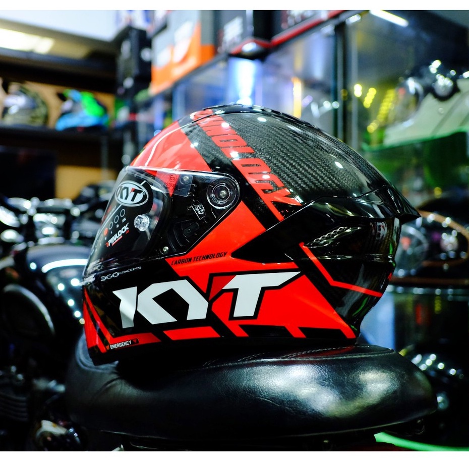 Carbon Fiber Nx Race Carbon Red KYT NX Race Carbon 2021-2022