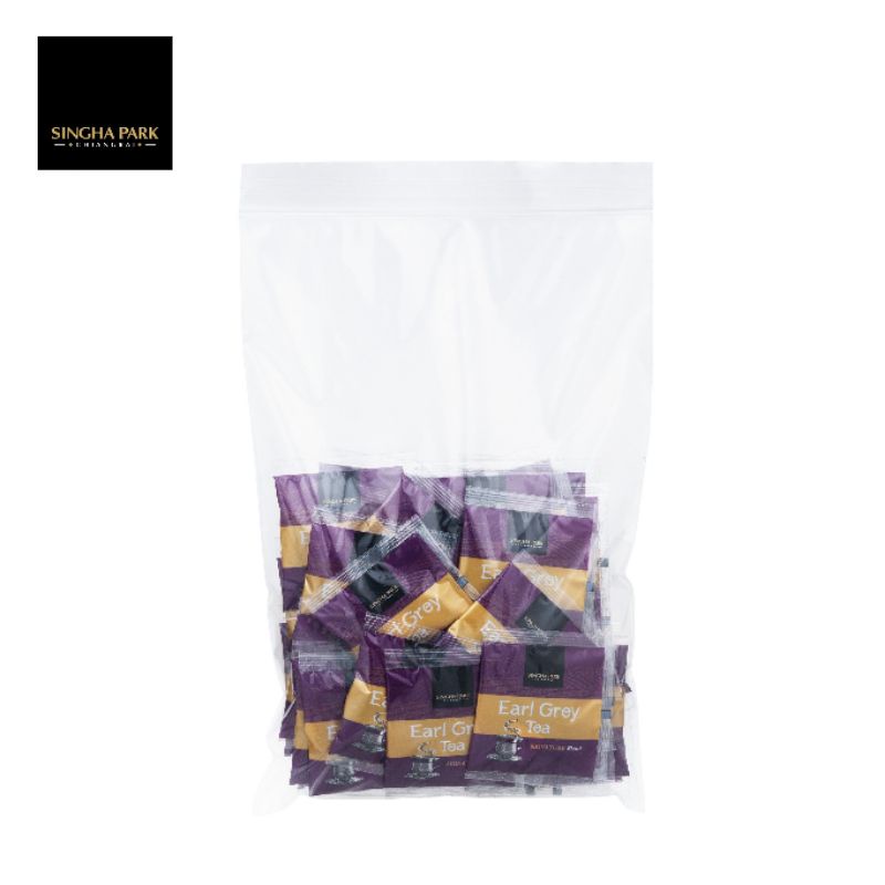 ชาเอิร์ลเกรย์ ชนิดซอง ตราสิงห์ปาร์ค เชียงราย Earl Grey Tea บรรจุ 50 ชิ้น