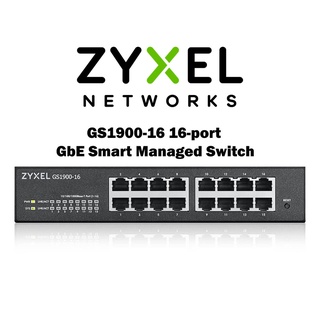 ZYXEL 16 PORTS GS1900-16 GIGABIT PORT MANAGED (#4903026048)