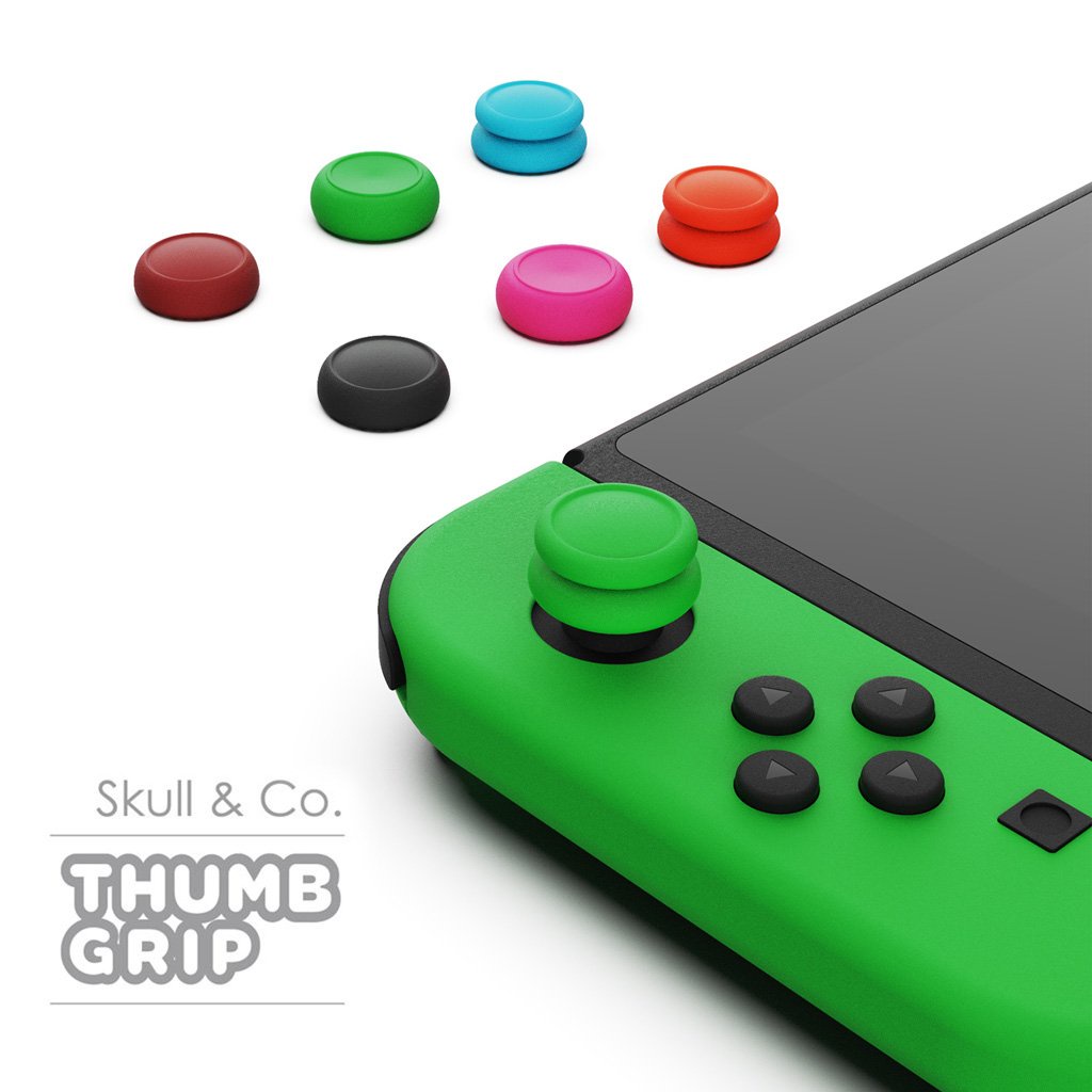 ถูกสุด💢 ของแท้💯Analog cap for joycon - จุกยางอนาลอค (Nintendo switch, NS, NSW- ยางครอบจอย  skull&co 