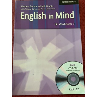 English in Mind workbook 3 มือ 1 ม3 ไม่มี CD