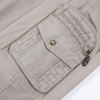 777#กางเกงขาสั้นยางยืดหลายกระเป๋ารุ่นล่าสุด ใส่ได้ 28-44 นิ้ว 100% cotton