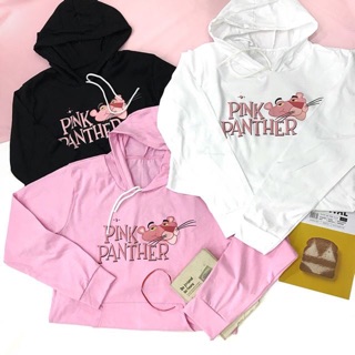เสื้อแขนยาวมีฮู้ด pink panther