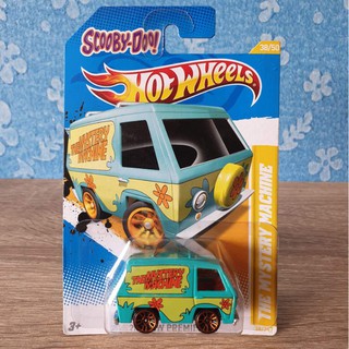 โมเดลรถเหล็ก Hot Wheels Scooby Doo_THE MYSTERY MACHINE 38/247 #Green สีเขียว 38/50-2012 HW PREMIERE รถสะสม