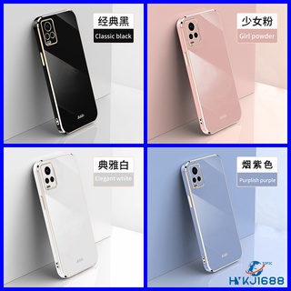 เคส Vivo V20 Pro Vivo V21 Vivo V20 SE Vivo V20pro เคสโทรศัพท์มือถือ ซิลิโคนนิ่ม ชุบไฟฟ้า กันกระแทก สีพื้น สําหรับ