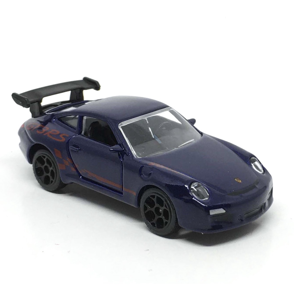 Majorette Porsche 911 GT3 - ลาย GT3 RS - Dark Blue Color /Wheels 5Y ดำ /scale 1/59 (3 inches) no Pac
