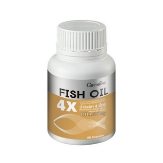 น้ำมันปลา Fish Oil น้ำมันปลา Fish Oil DHA 500 mg 1000 มิลลิกรัม 60 แคปซูล ประโยชน์น้ำมันปลา บำรุงสมอง เสริมความจำ